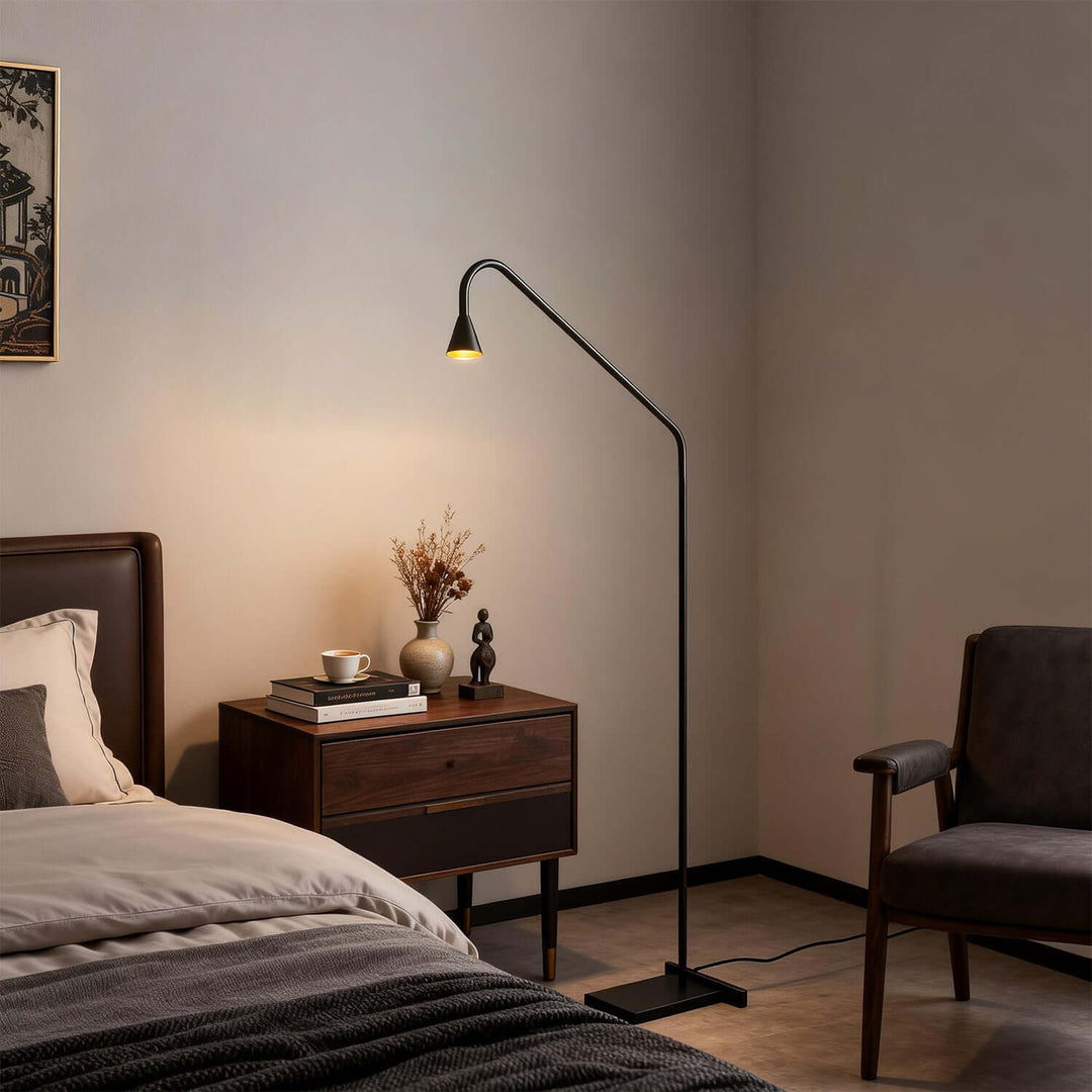Veyra Floor Lamp – Modern Minimal LED Reading Light