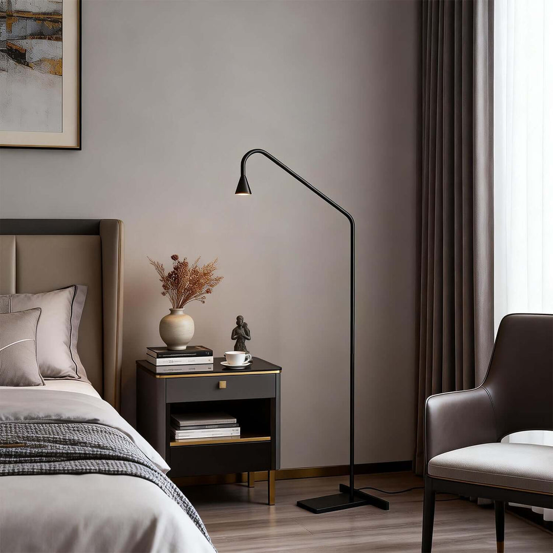 Veyra Floor Lamp – Modern Minimal LED Reading Light