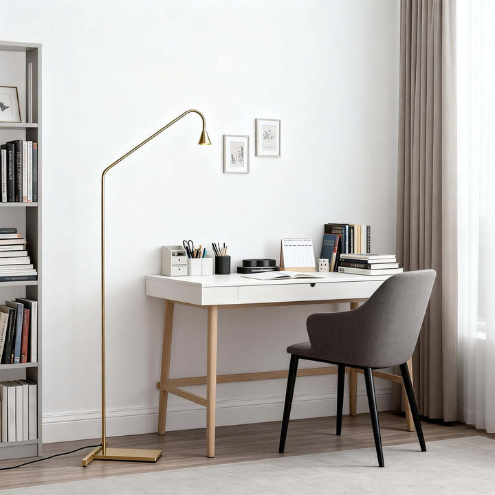 Veyra Floor Lamp – Modern Minimal LED Reading Light