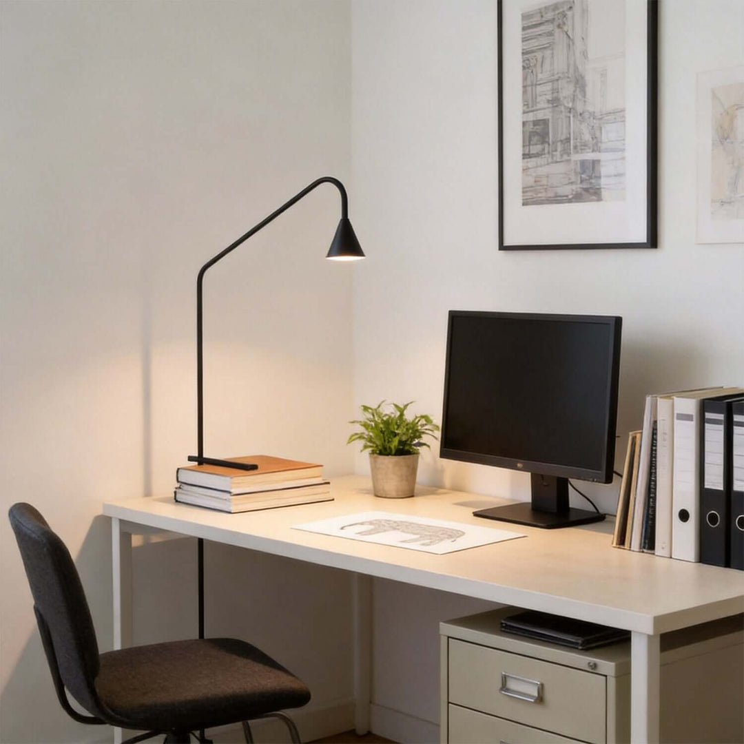 Veyra Table Lamp – Minimal LED Reading Light for Office