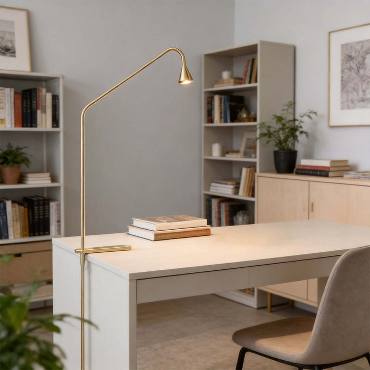 Veyra Table Lamp – Minimal LED Reading Light for Office