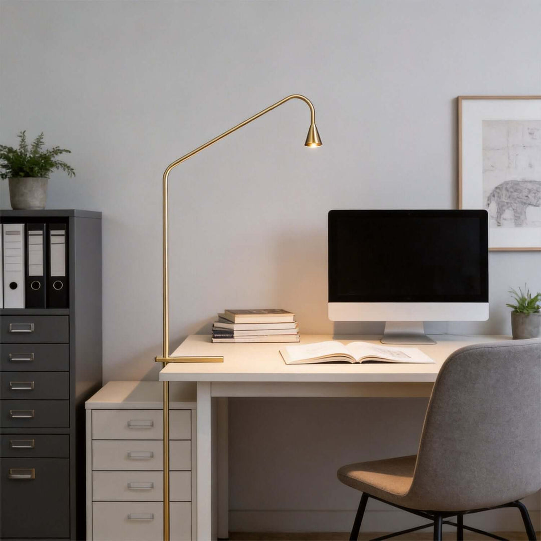 Veyra Table Lamp – Minimal LED Reading Light for Office