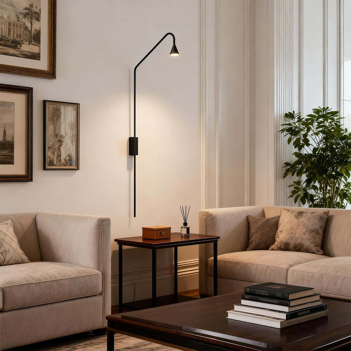 Veyra Wall Light – Industrial Minimal Bedside Sconces