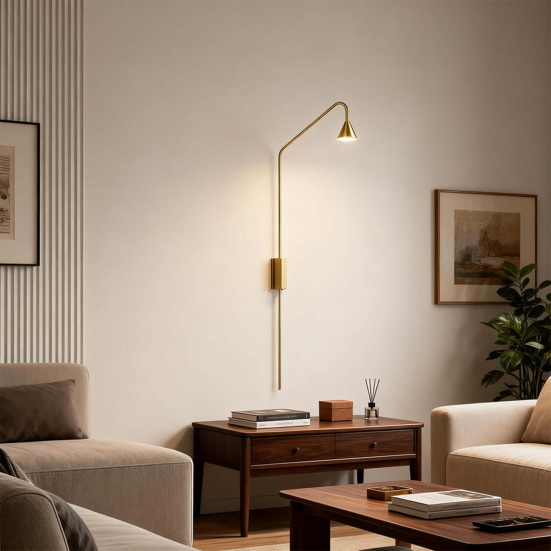 Veyra Wall Light – Industrial Minimal Bedside Sconces