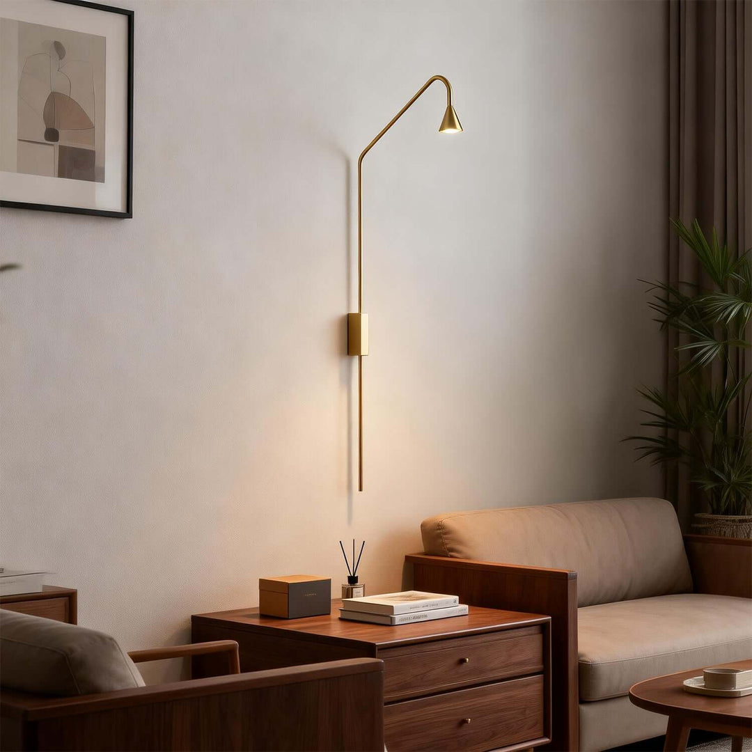 Veyra Wall Light – Industrial Minimal Bedside Sconces