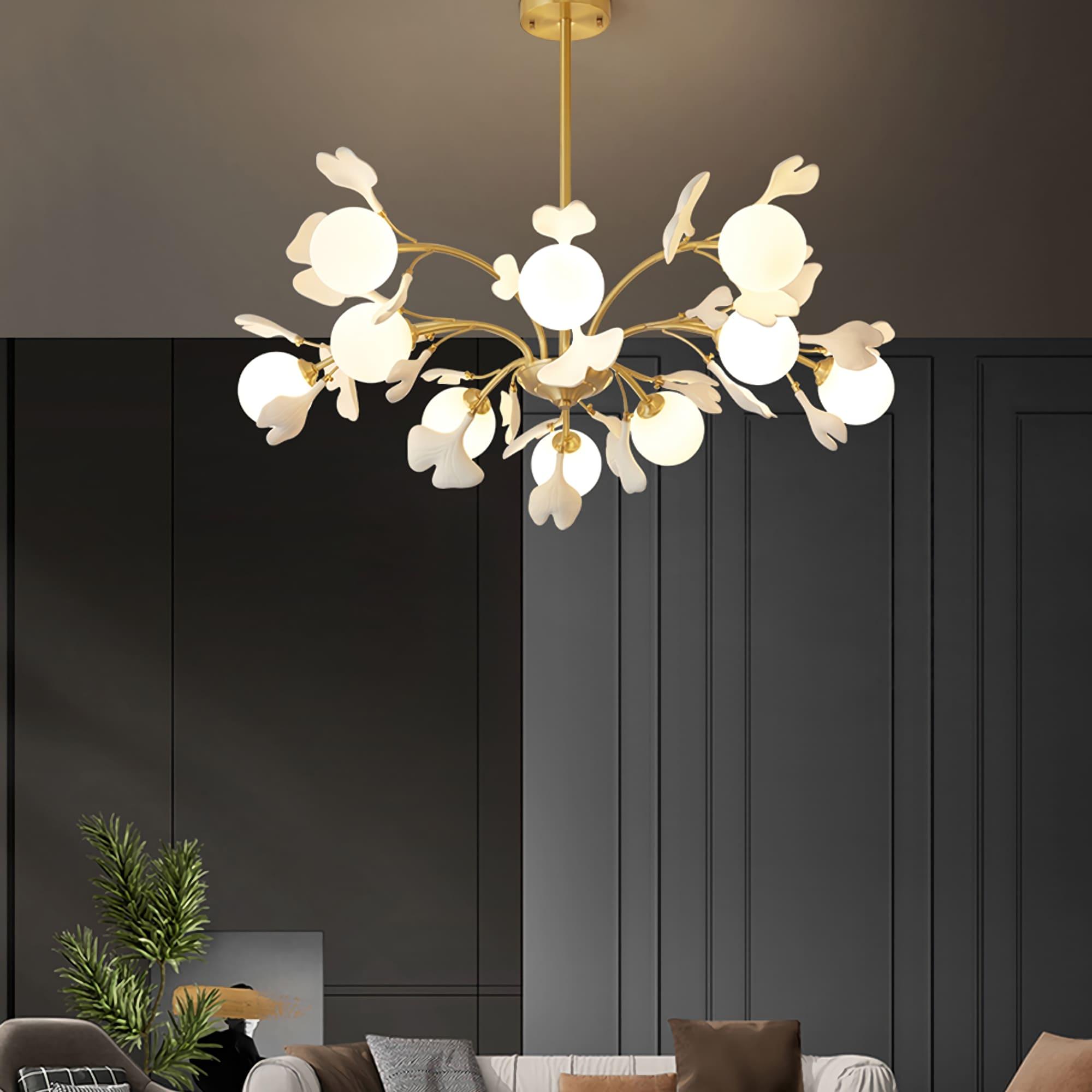 Vico Gingko Chandelier - Vinlighting