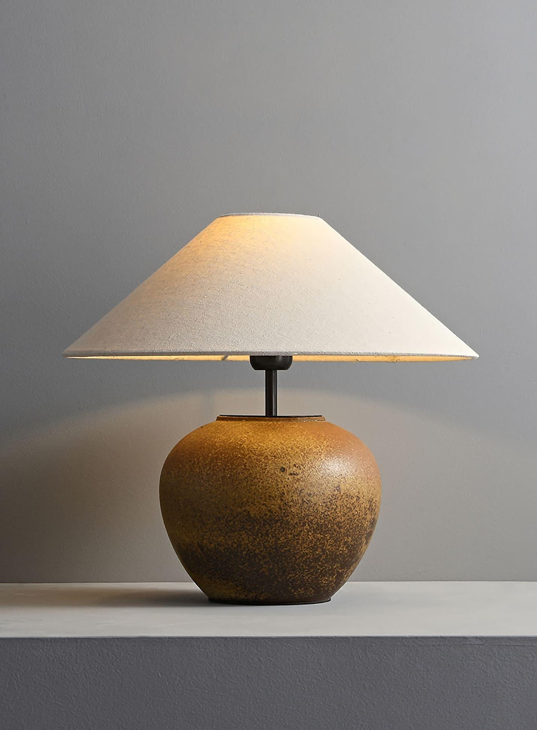 Vintage Ceramic Table Lamp | Fabric Lampshade丨Vinlighting | Vinlighting | Vinlighting
