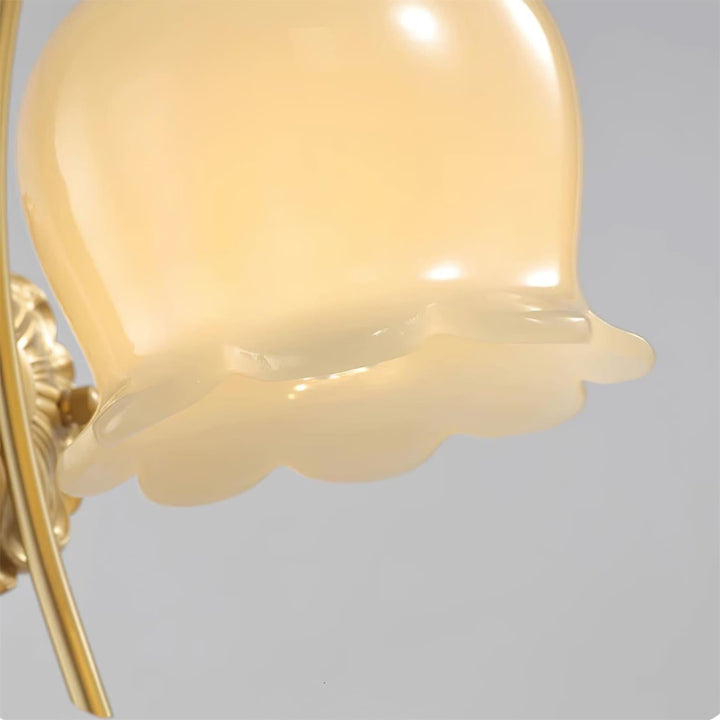 Vintage Mia Wall Lamp - Brass Art Deco Sconce | Vinlighting | Vinlighting