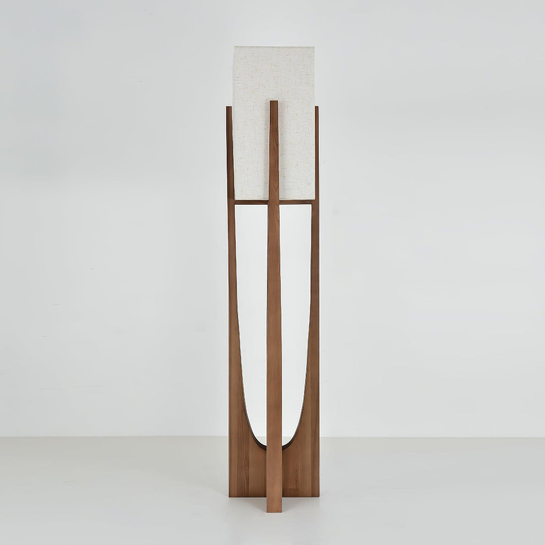 Vintage Mid Century Tall Wood Floor Lamp for Living Room & Office | Vinlighting | Vinlighting