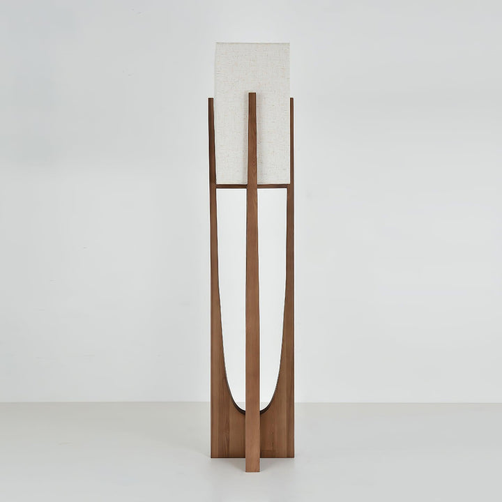 Vintage Mid Century Tall Wood Floor Lamp for Living Room & Office | Vinlighting | Vinlighting