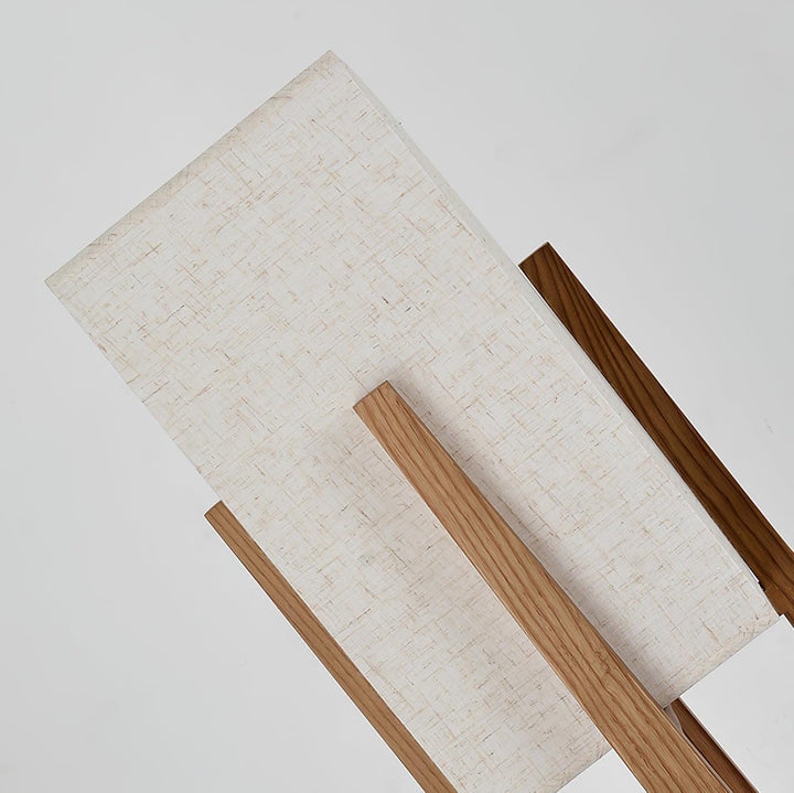 Vintage Mid Century Tall Wood Floor Lamp for Living Room & Office | Vinlighting | Vinlighting