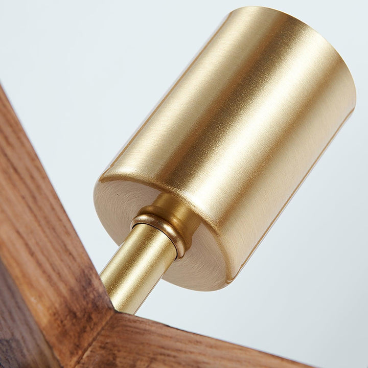 Vintage Mid Century Tall Wood Floor Lamp for Living Room & Office | Vinlighting | Vinlighting
