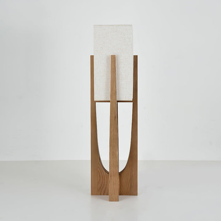 Vintage Mid Century Tall Wood Floor Lamp for Living Room & Office | Vinlighting | Vinlighting