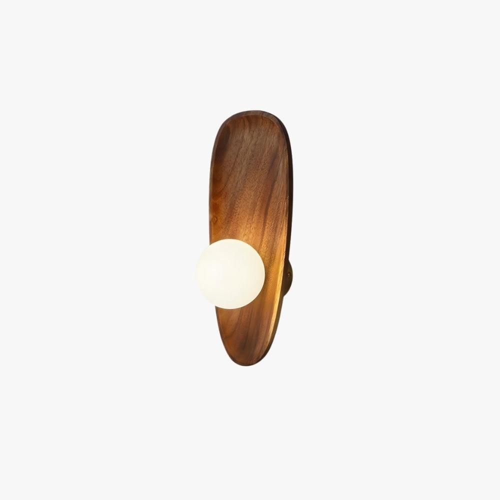 Vintage Wood Eivor Wall Lamp | Decorative Bedside & Bathroom Sconce | Vinlighting | Vinlighting