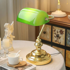 Vintage Bankers Table Lamp - Vinlighting