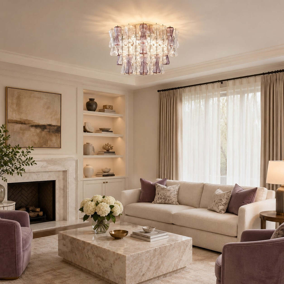 Virelle Ceiling Light - Contemporary Ceiling Light for Living Room