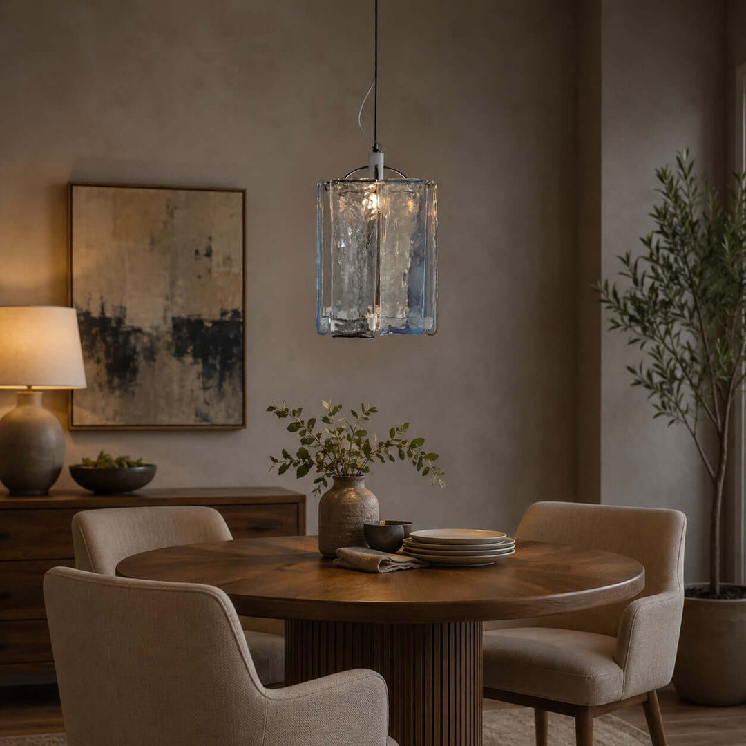 Murano Glass Pendant Light for Kitchen Island and Bar Counter