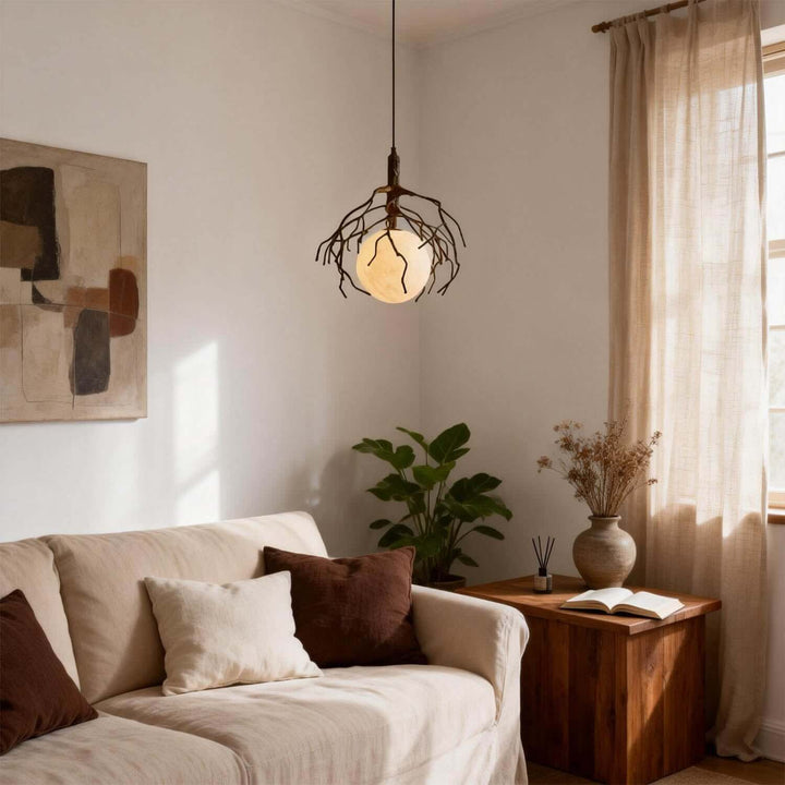 Vlorix Pendant Light - Vintage Wabi-Sabi Tree Trunk Design