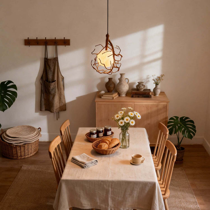 Vlorix Pendant Light - Vintage Wabi-Sabi Tree Trunk Design