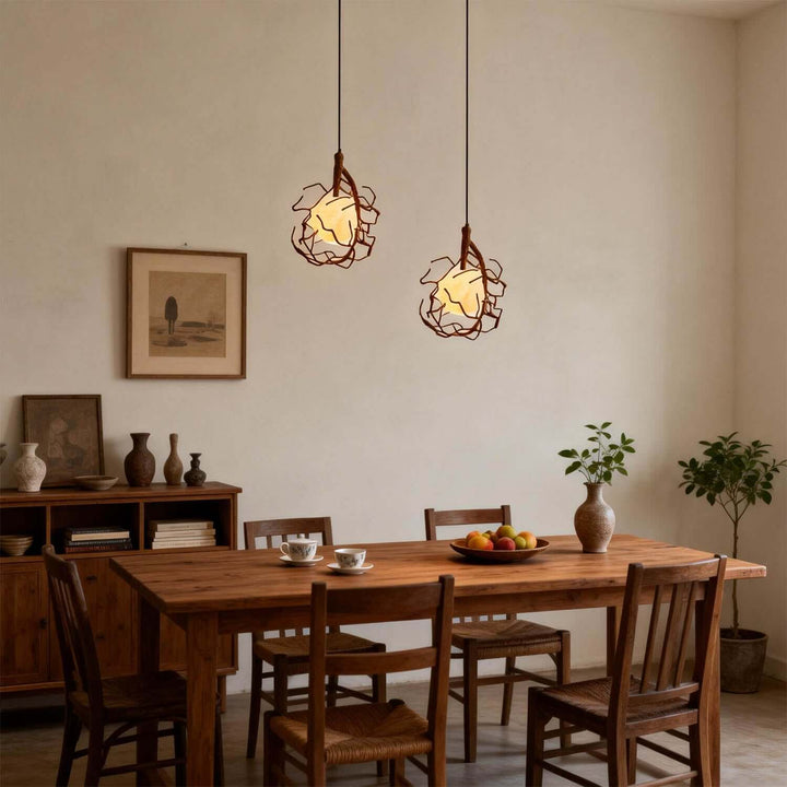 Vlorix Pendant Light - Vintage Wabi-Sabi Tree Trunk Design