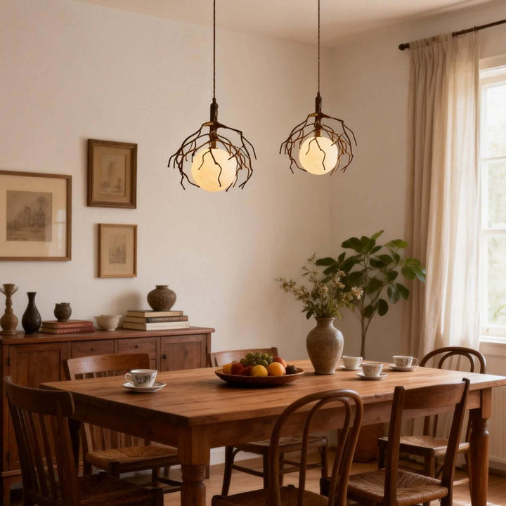 Vlorix Pendant Light - Vintage Wabi-Sabi Tree Trunk Design
