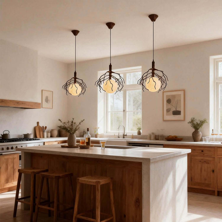 Vlorix Pendant Light - Vintage Wabi-Sabi Tree Trunk Design