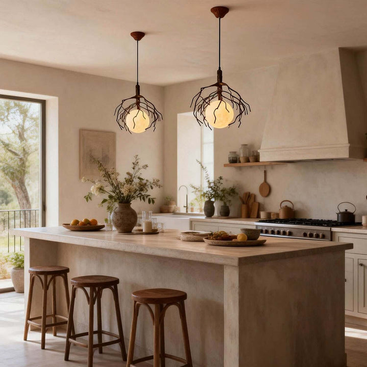 Vlorix Pendant Light - Vintage Wabi-Sabi Tree Trunk Design