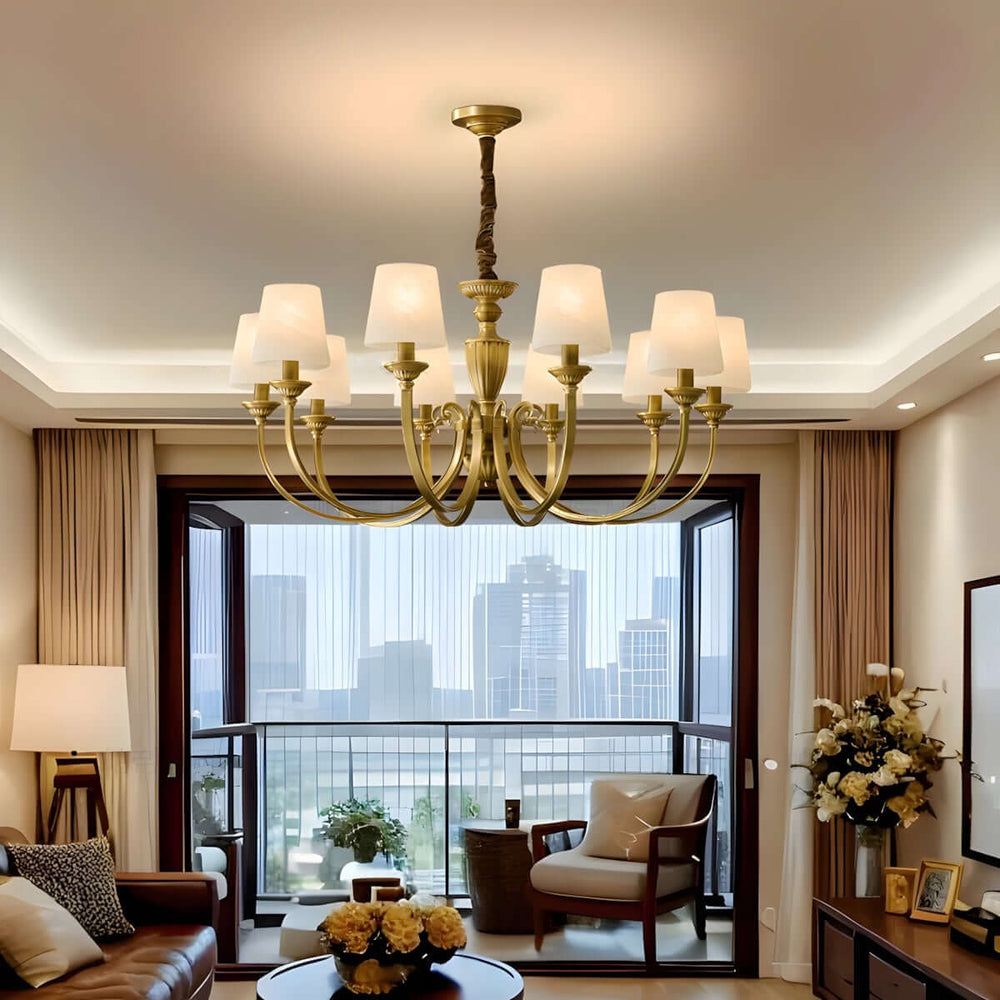 Volar Chandelier – French Retro Living Room Decor