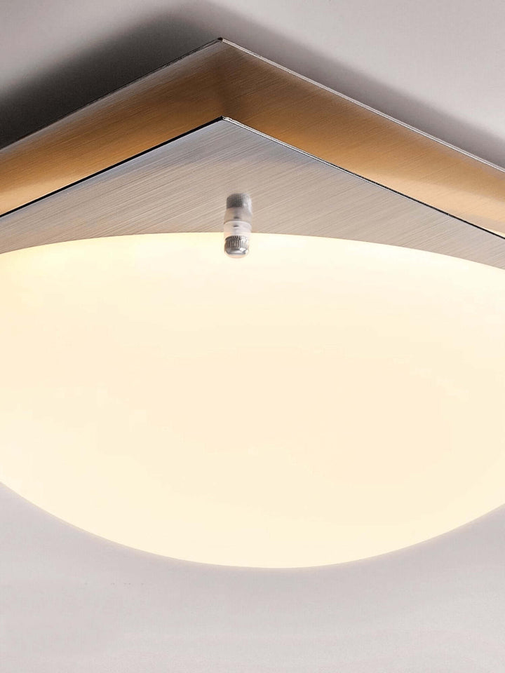 Vorela Ceiling Light – Simple and Luxurious Glass Bedroom Lamp