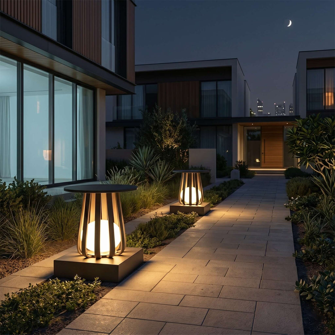 Voreli Floor Lamp - Modern Coffee Table Solar Floor Lamp