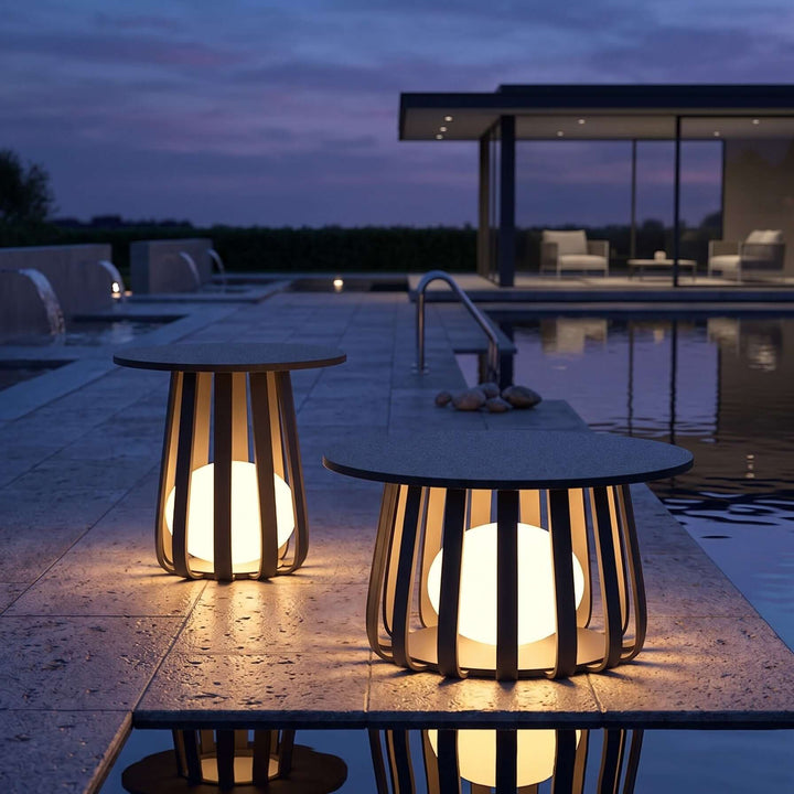 Voreli Floor Lamp - Modern Coffee Table Solar Floor Lamp