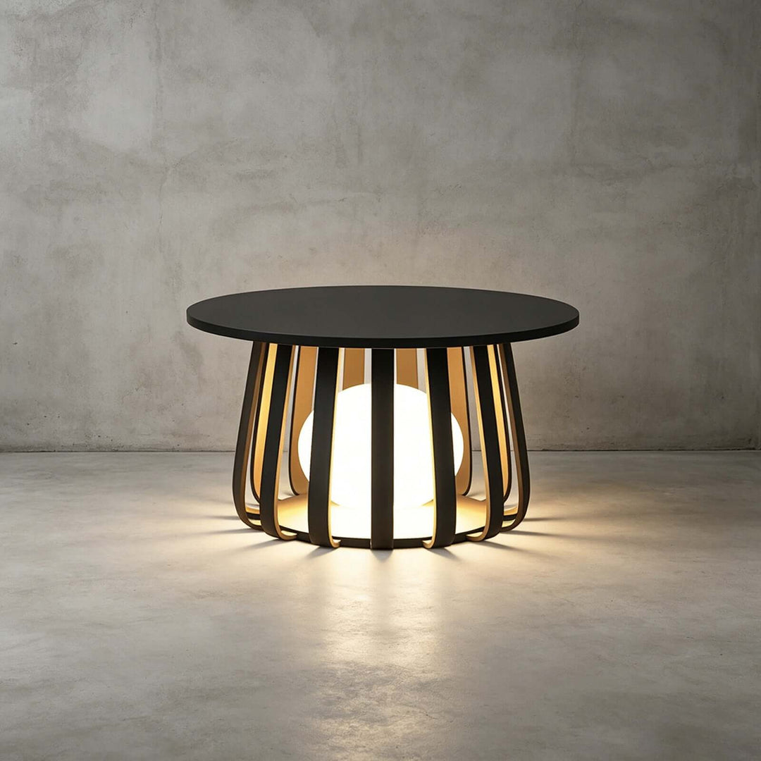 Voreli Floor Lamp - Modern Coffee Table Solar Floor Lamp
