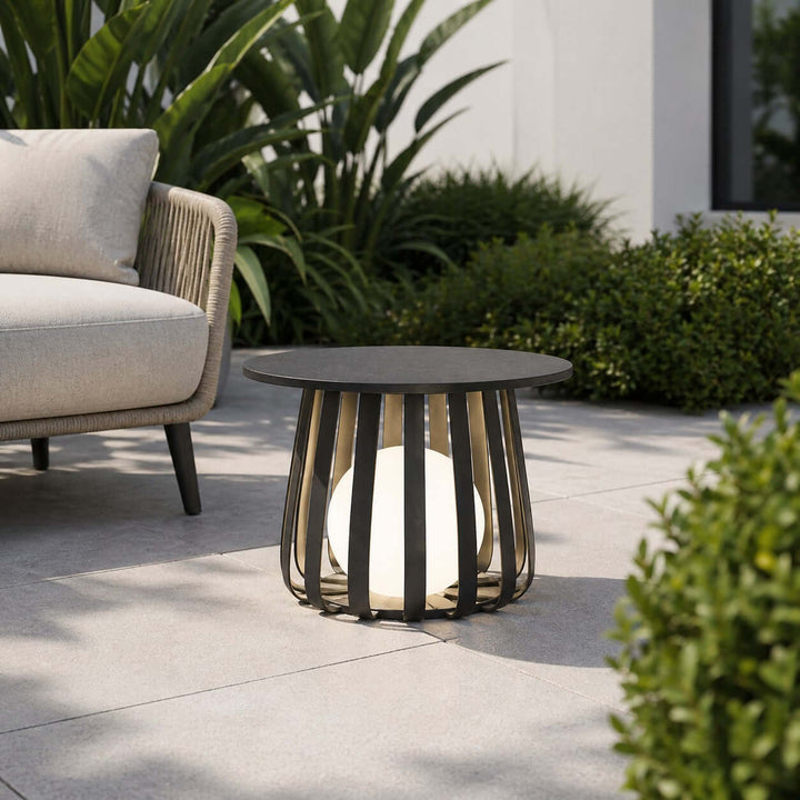 Voreli Floor Lamp - Modern Coffee Table Solar Floor Lamp