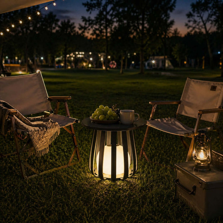 Voreli Floor Lamp - Modern Coffee Table Solar Floor Lamp