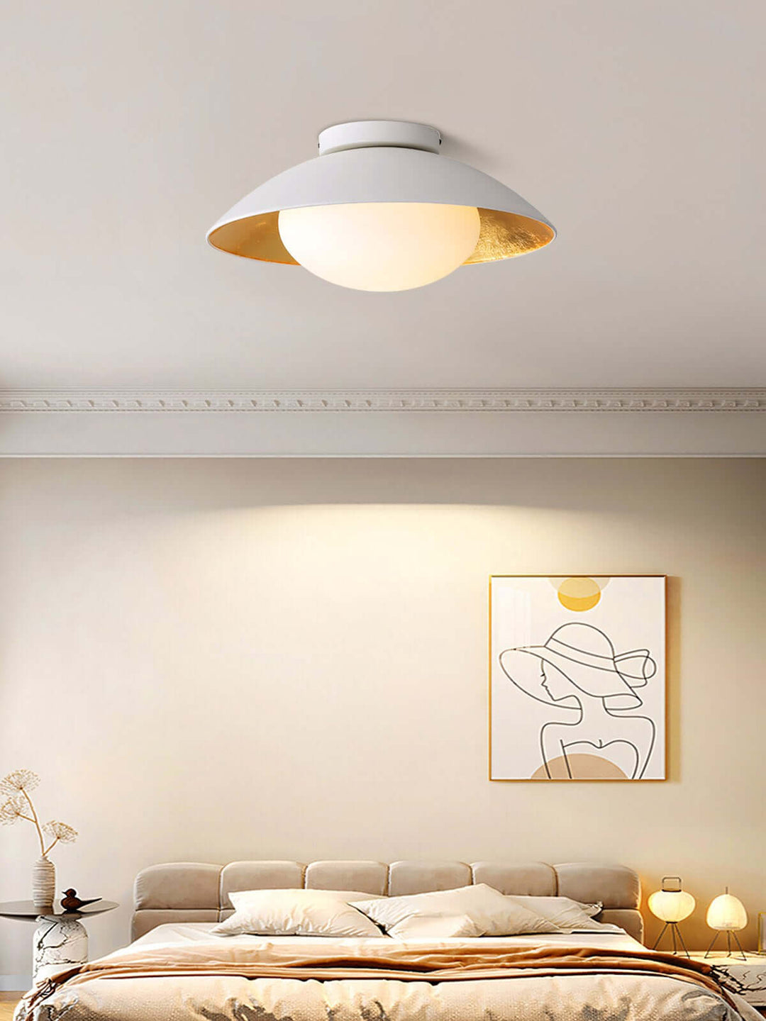 Voreni Ceiling Light – Modern and Simple Glass Aisle Lighting