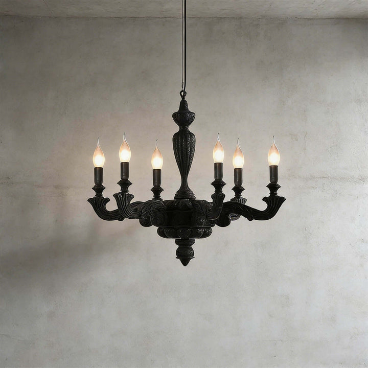 Vornaxa Chandelier – Nordic Resin Dining Room Chandelier