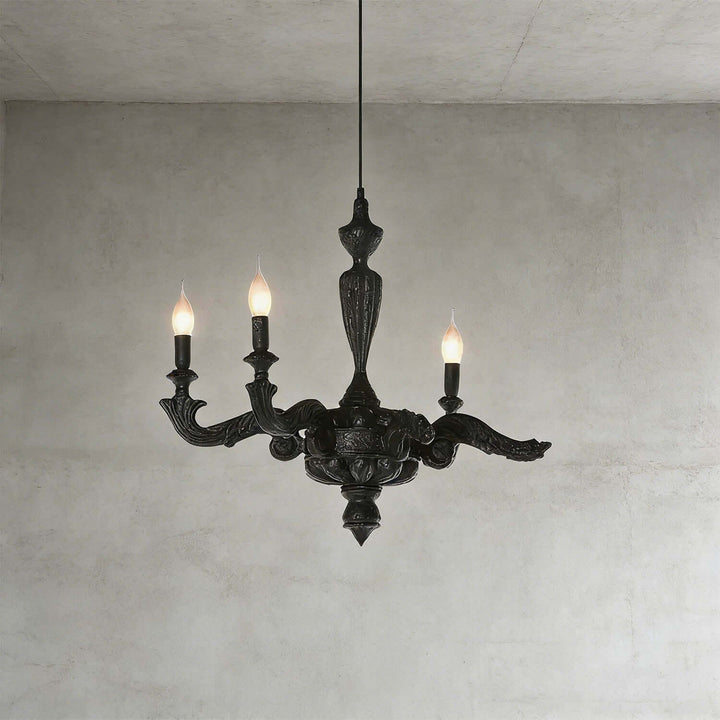 Vornaxa Chandelier – Nordic Resin Dining Room Chandelier
