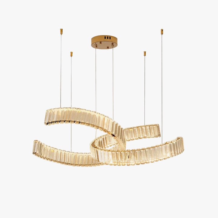 Vortex Chandelier – Gold & Crystal Elegance for Timeless Luxury | Vinlighting | Vinlighting