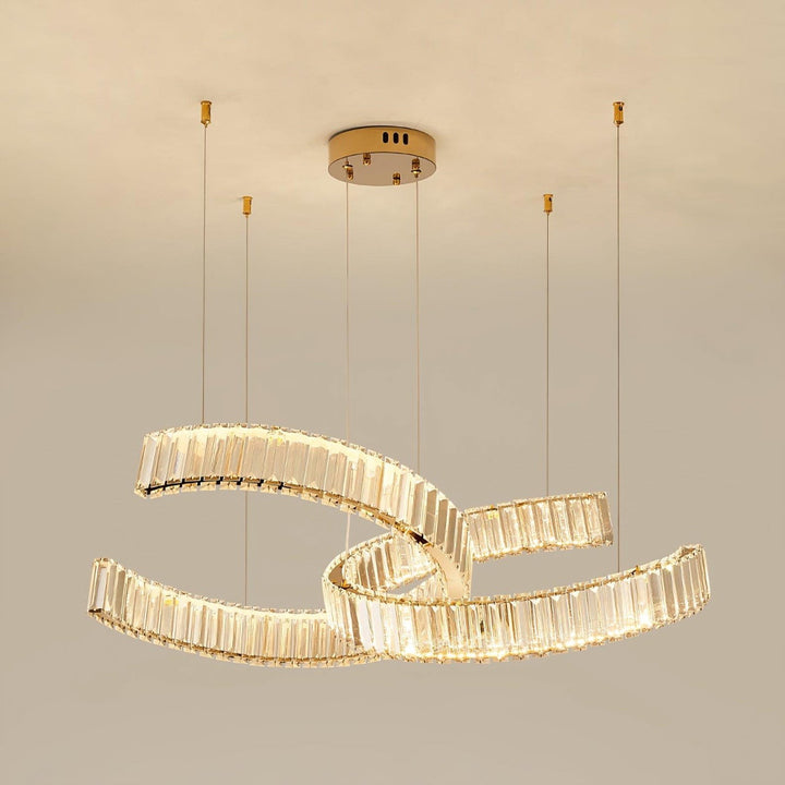 Vortex Chandelier – Gold & Crystal Elegance for Timeless Luxury | Vinlighting | Vinlighting