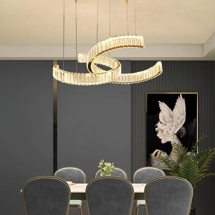 Vortex Chandelier – Gold & Crystal Elegance for Timeless Luxury | Vinlighting | Vinlighting