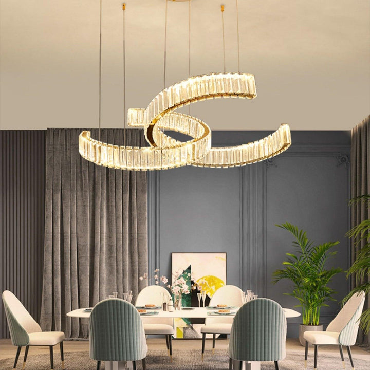 Vortex Chandelier – Gold & Crystal Elegance for Timeless Luxury | Vinlighting | Vinlighting
