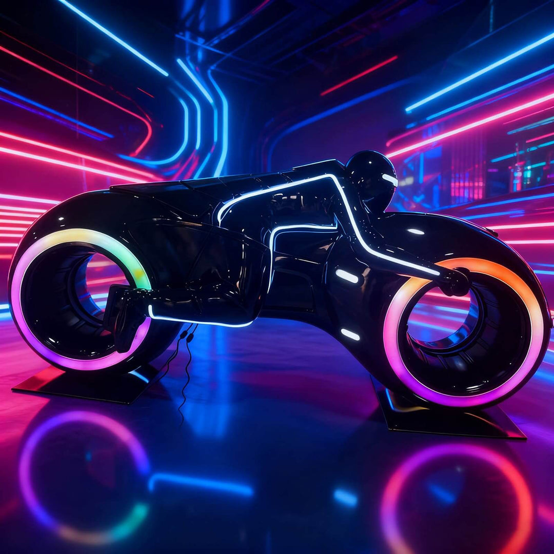 Vortix Art Deco Floor Lamp – Resin Sculpture for Living Room