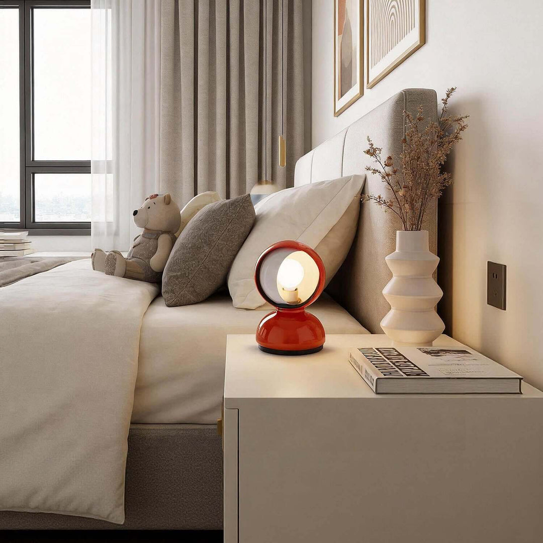 Vortlix Table Lamp – Modern Minimalist Rotating Reading Lamp