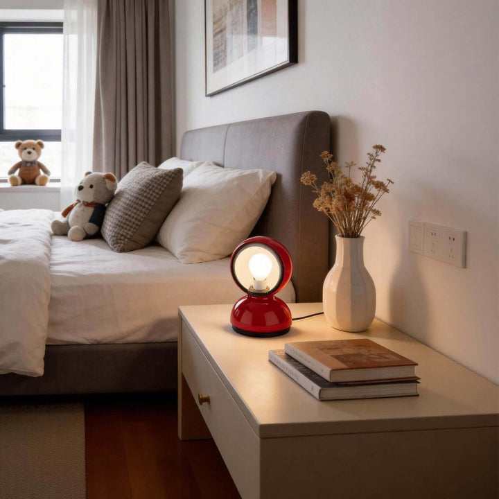 Vortlix Table Lamp – Modern Minimalist Rotating Reading Lamp