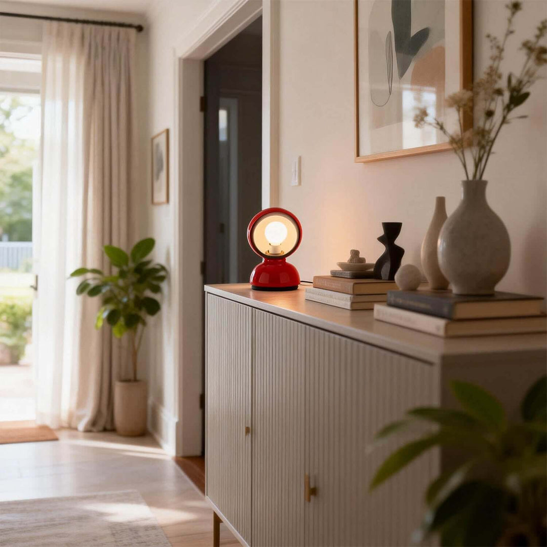 Vortlix Table Lamp – Modern Minimalist Rotating Reading Lamp