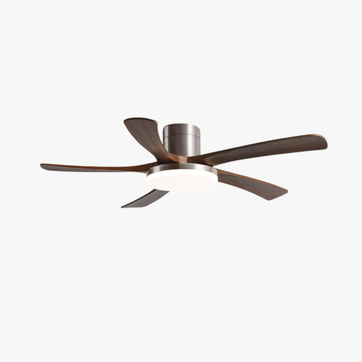 Vostra Ceiling Fan Light - Modern French Wood Dining Light