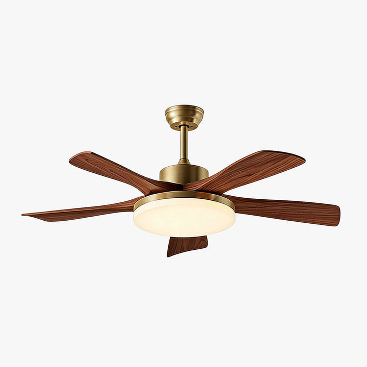 Vraxilo Ceiling Fan Light Style A | Scandi Wood Fan Light