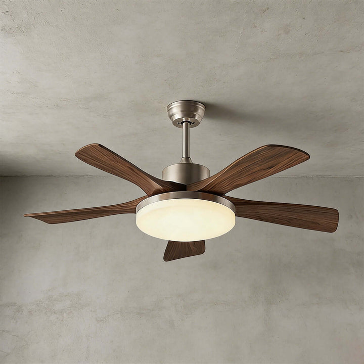 Vraxilo Ceiling Fan Light Style A | Scandi Wood Fan Light