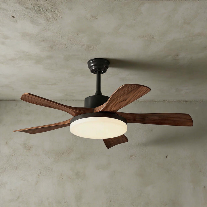 Vraxilo Ceiling Fan Light Style A | Scandi Wood Fan Light