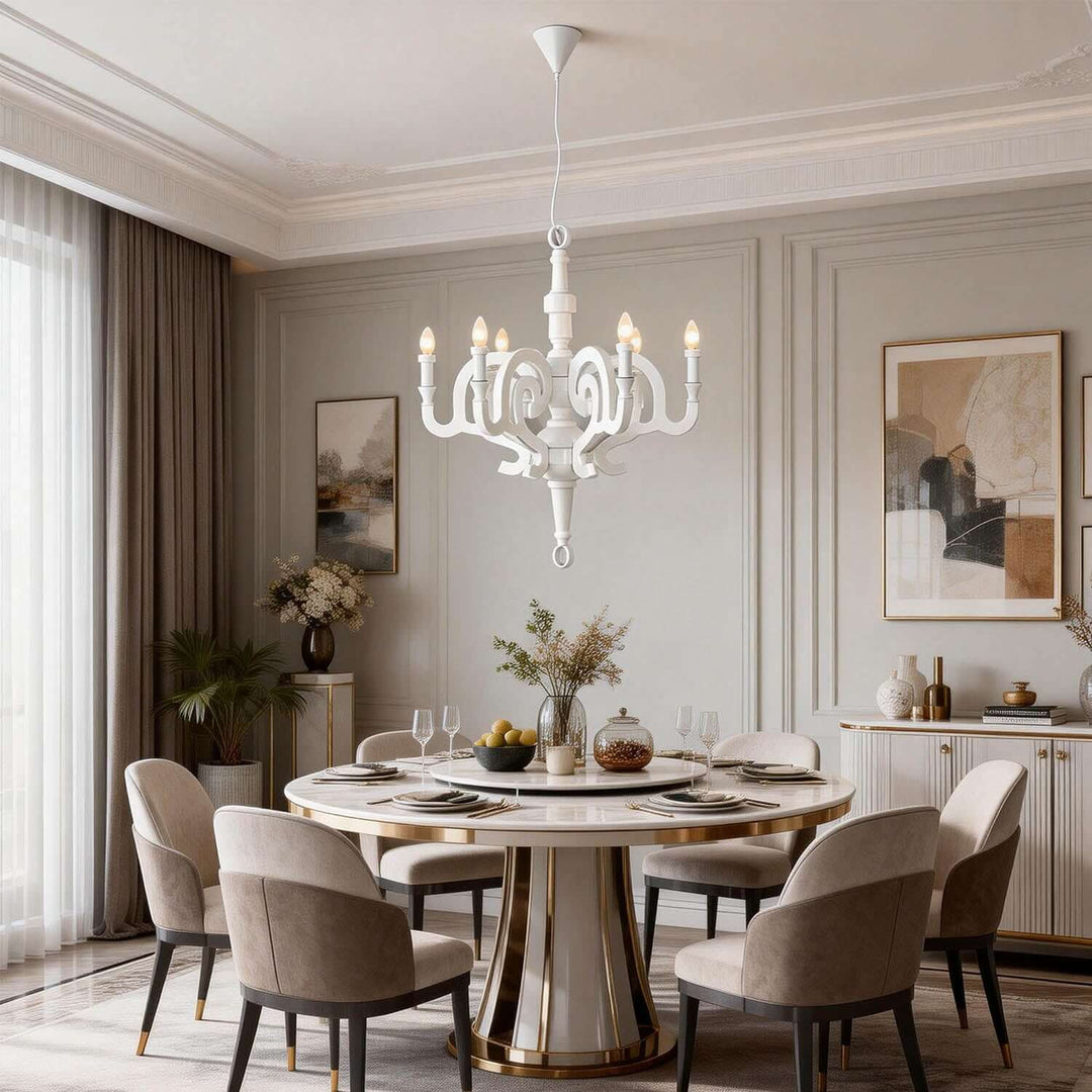 Vroliar Chandelier – Nordic Creative Resin Dining Chandelier